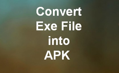 free exe to apk converter